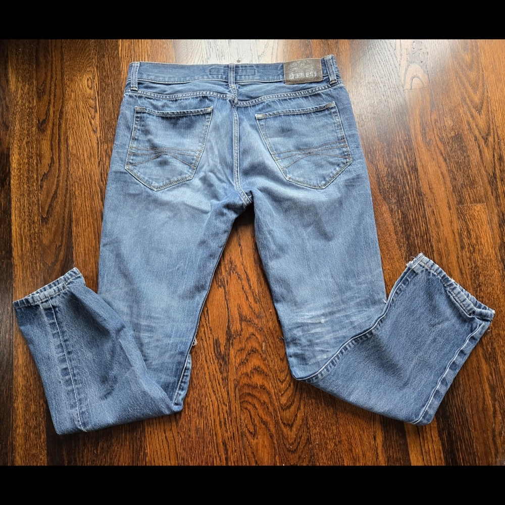 Express Ripped Distressed Jeans Rocco Skinny Size 33 x 32 - Picture 3 of 10
